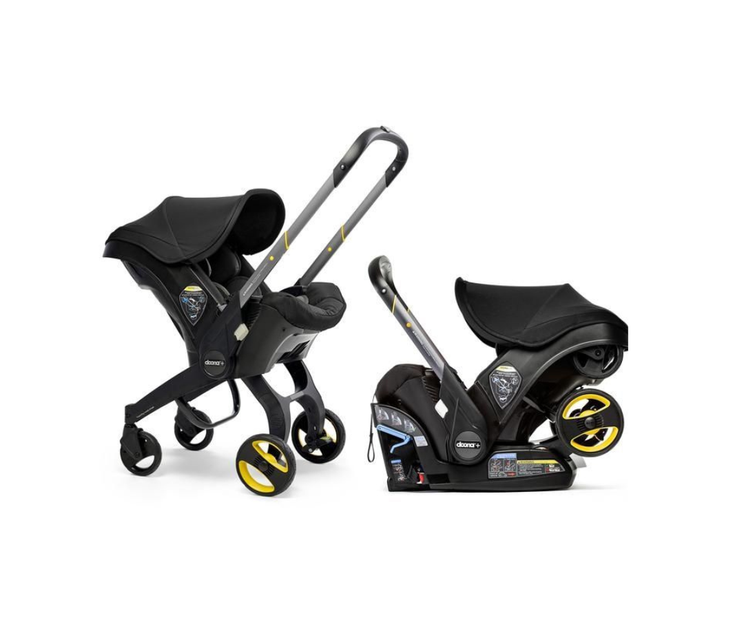 Coche Con Asiento Auto -Base | Nitro Black  Doona