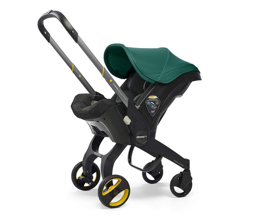 Coche Con Asiento Auto -Base Racing Green Doona