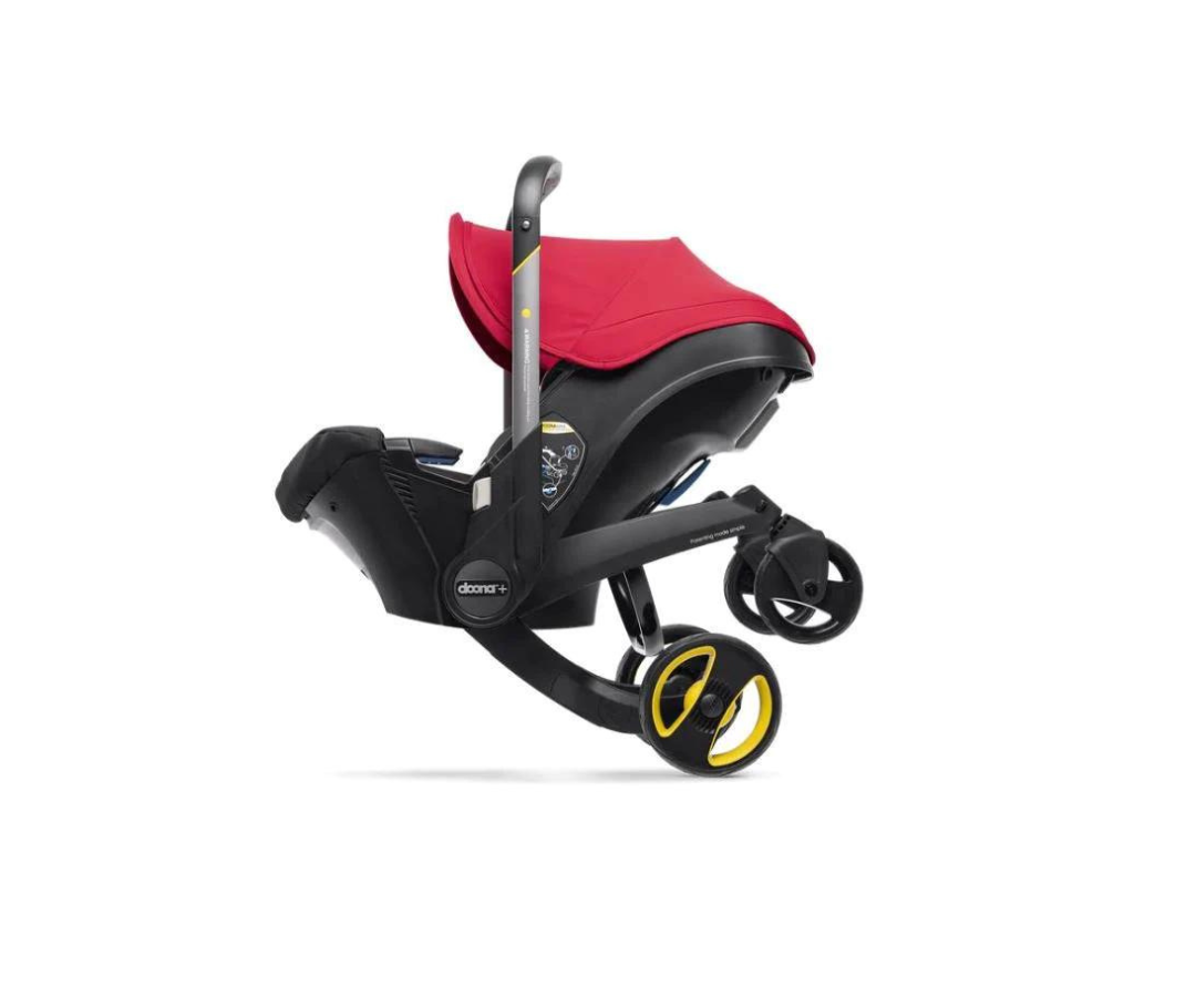Coche Con Asiento Auto -Base | Rojo  Doona