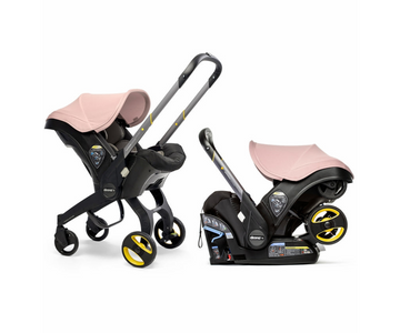 Coche Con Asiento Auto -Base Blush Pink  Doona