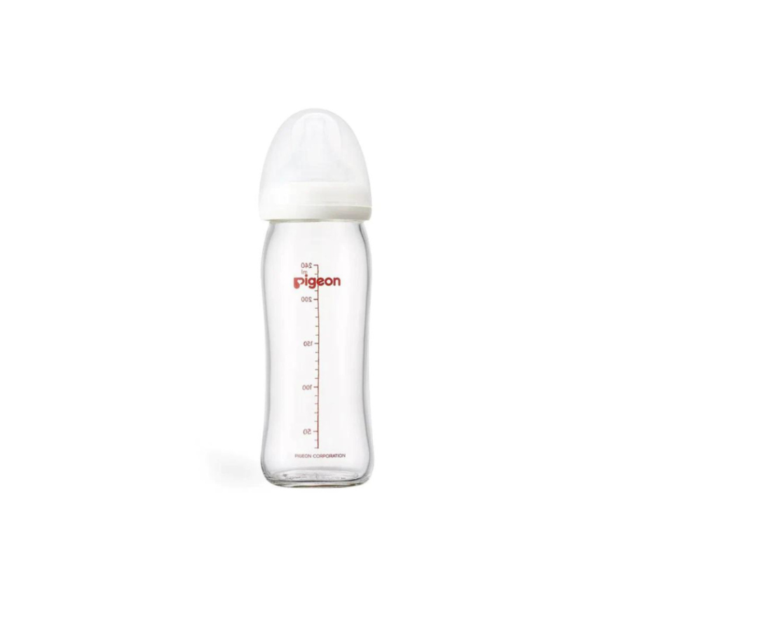 Biberón Soft Touch Peristáltico Plus Vidrio Pigeon