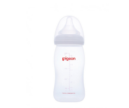 Biberón  Peristáltico Boca Ancha X 240 ML Pigeon