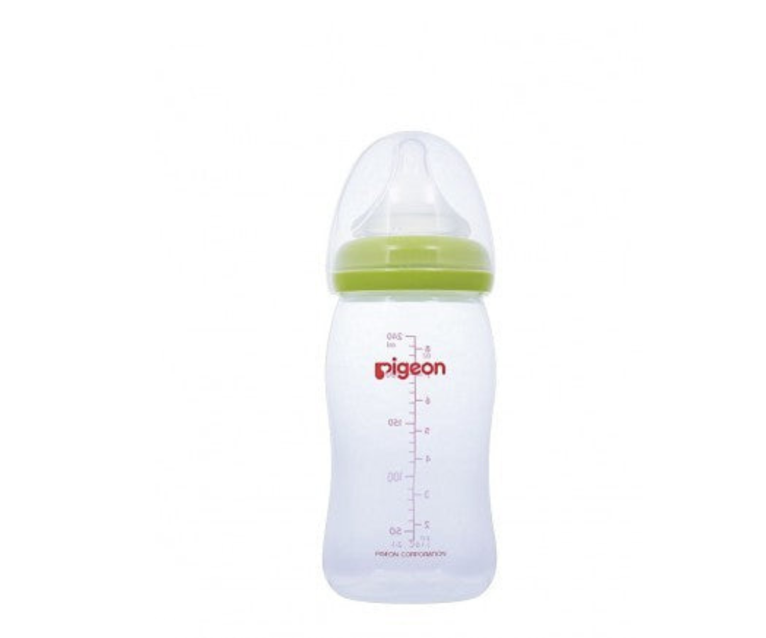 Biberón  Peristáltico Boca Ancha X 240 ML Pigeon