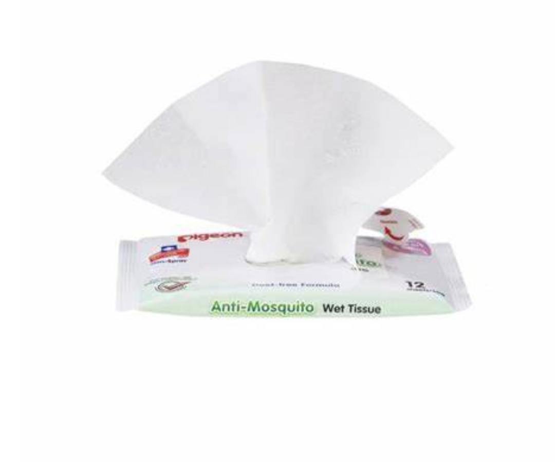 Toallitas Húmedas  Antimosquitos x12 Pigeon