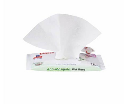Toallitas Húmedas  Antimosquitos x12 Pigeon
