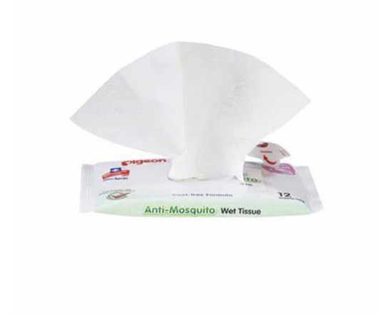 Toallitas Húmedas  Antimosquitos x12 Pigeon