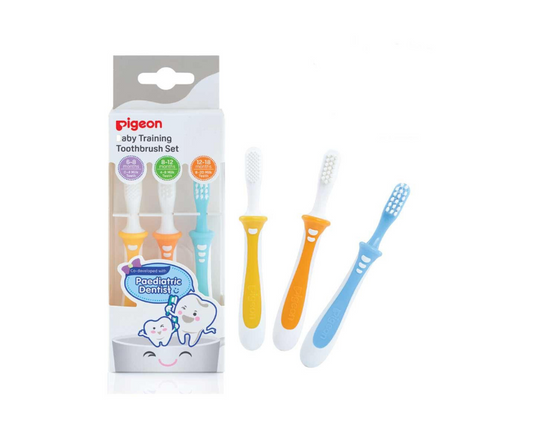 Juego De Cepillo Dental Paso 1,2 y 3 - Pigeon