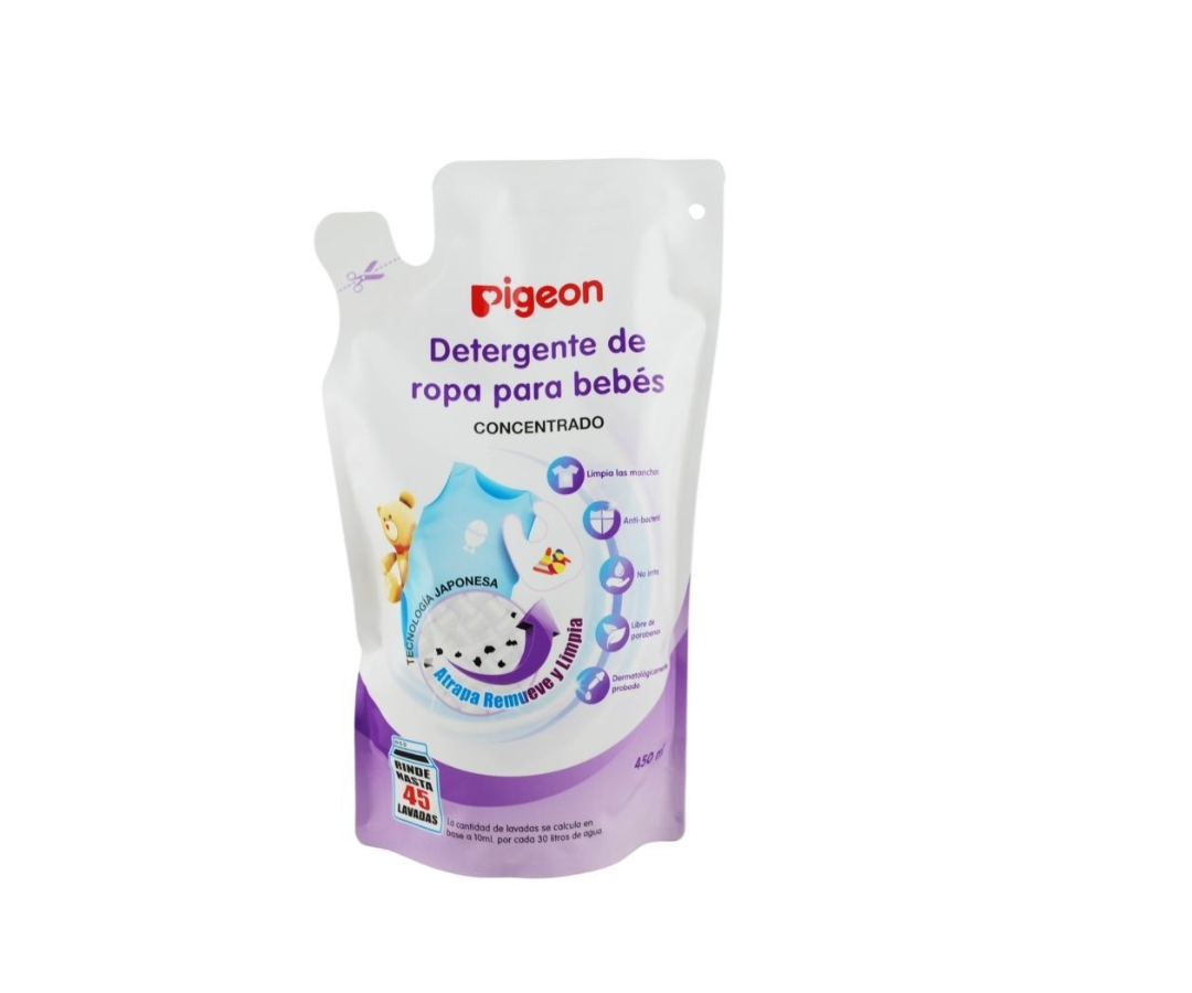 Detergente De Ropa Liquido Sachet 450 ML Pigeon