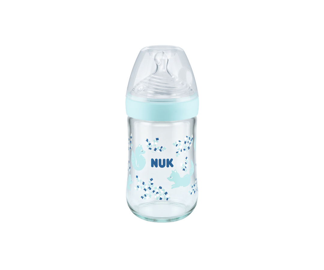 NUK BIBERON NATURE SENSE VIDRIO 240ML SURTI+