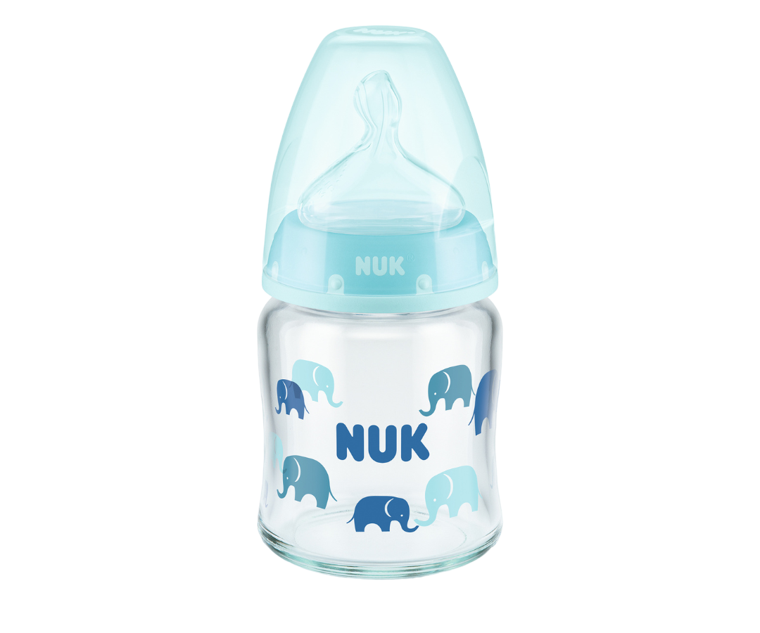 NUK BIBERON FIRST CHOICE VIDRIO CT 120ML NINO