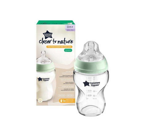 Biberon Natural Start De Vidrio 9Oz Tommee Tippee