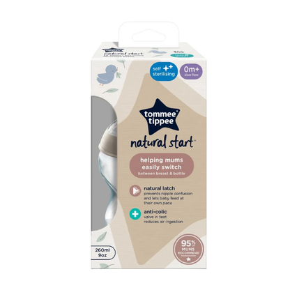 Biberon Natural Start 9Oz Polipropileno