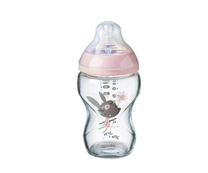 Biberón De Vidrio 9 Oz Niña  Tommee Tippee