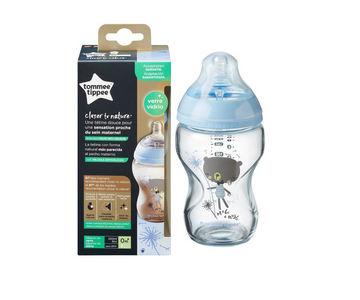 Biberón De Vidrio 9 Oz Niño Tommee Tippee