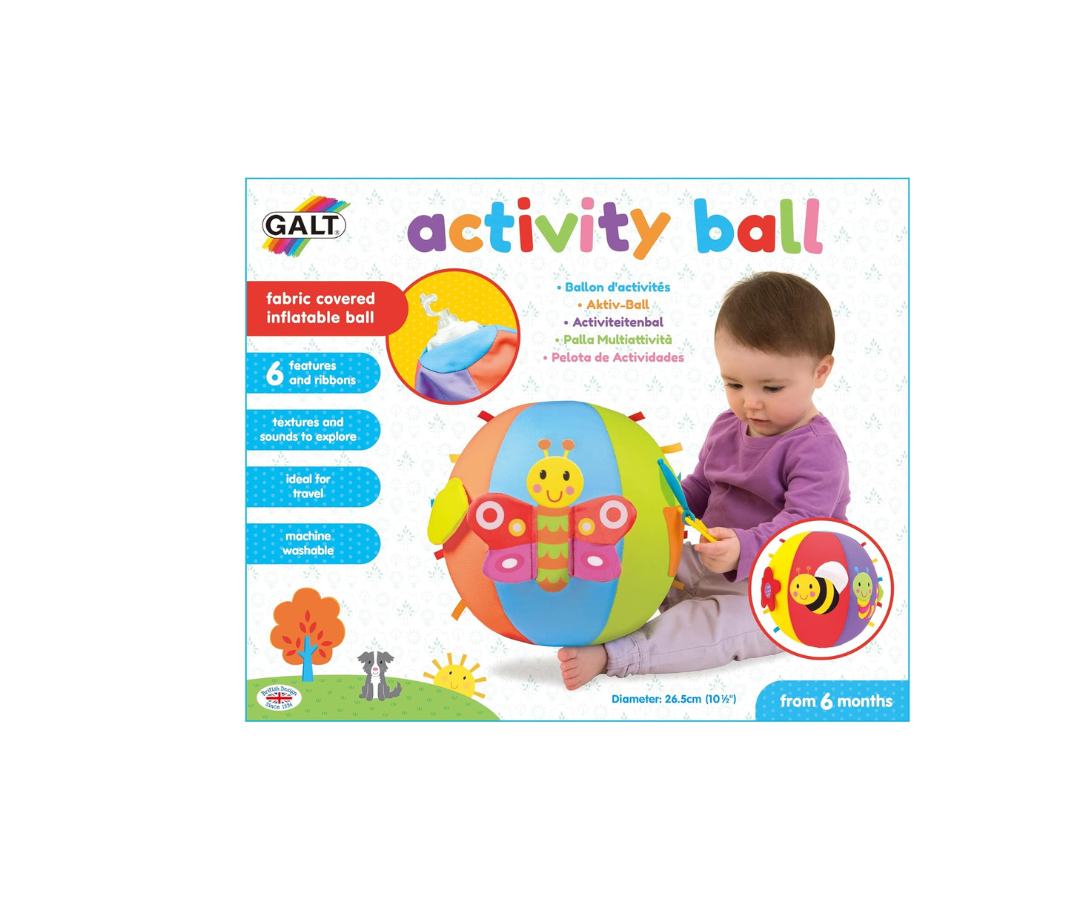 Pelota Inflable Con Cubierta De Tela Galt Toys