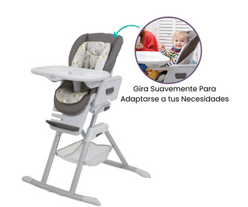 Chicco Silla portátil giratoria 360 grados para bebé Chicco Silla portátil  giratoria 360