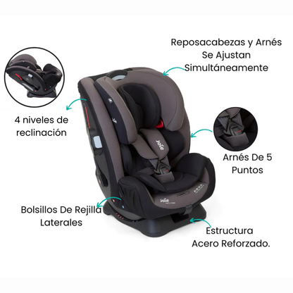 Asiento De Auto Stages  0+/1/2/3  Ember Joie