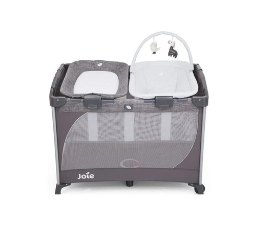 Corral Commuter C/Bouncer Cambiador | Linen Gray - Joie