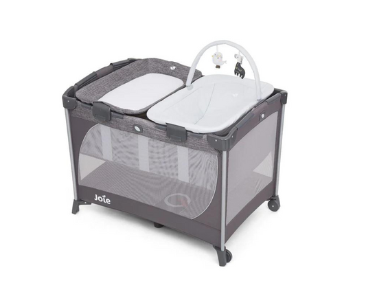 Corral Commuter C/Bouncer Cambiador | Linen Gray - Joie