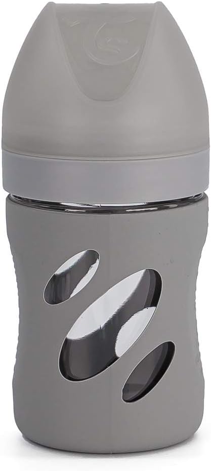 BIBERON  DE VIDRIO 180ML - GRIS TWISTSHAKE
