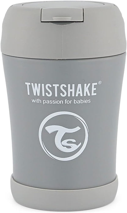 CONTENEDOR DE COMIDA 350ML - GRIS