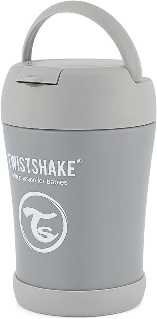 CONTENEDOR DE COMIDA 350ML - GRIS