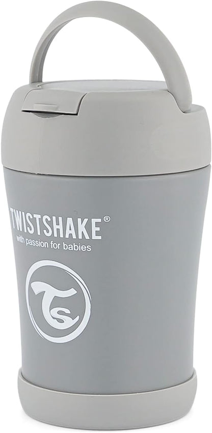 CONTENEDOR DE COMIDA 350ML - GRIS