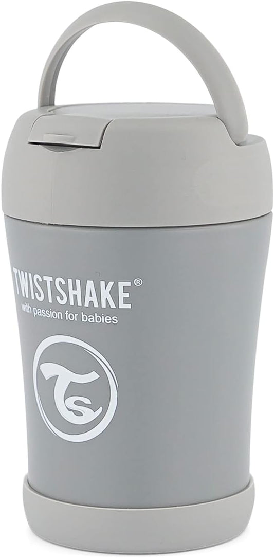 CONTENEDOR DE COMIDA 350ML - GRIS
