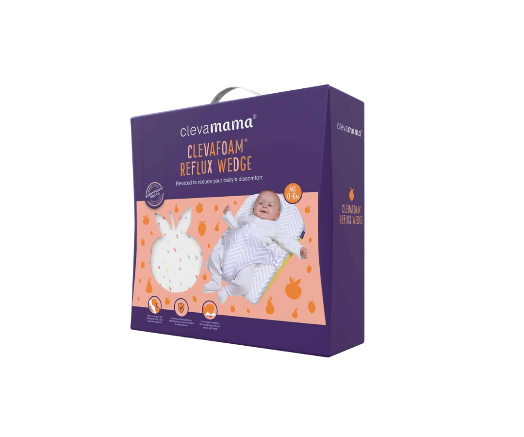 Almohada Cuna Clevafoam Para Reflujo Clevamama