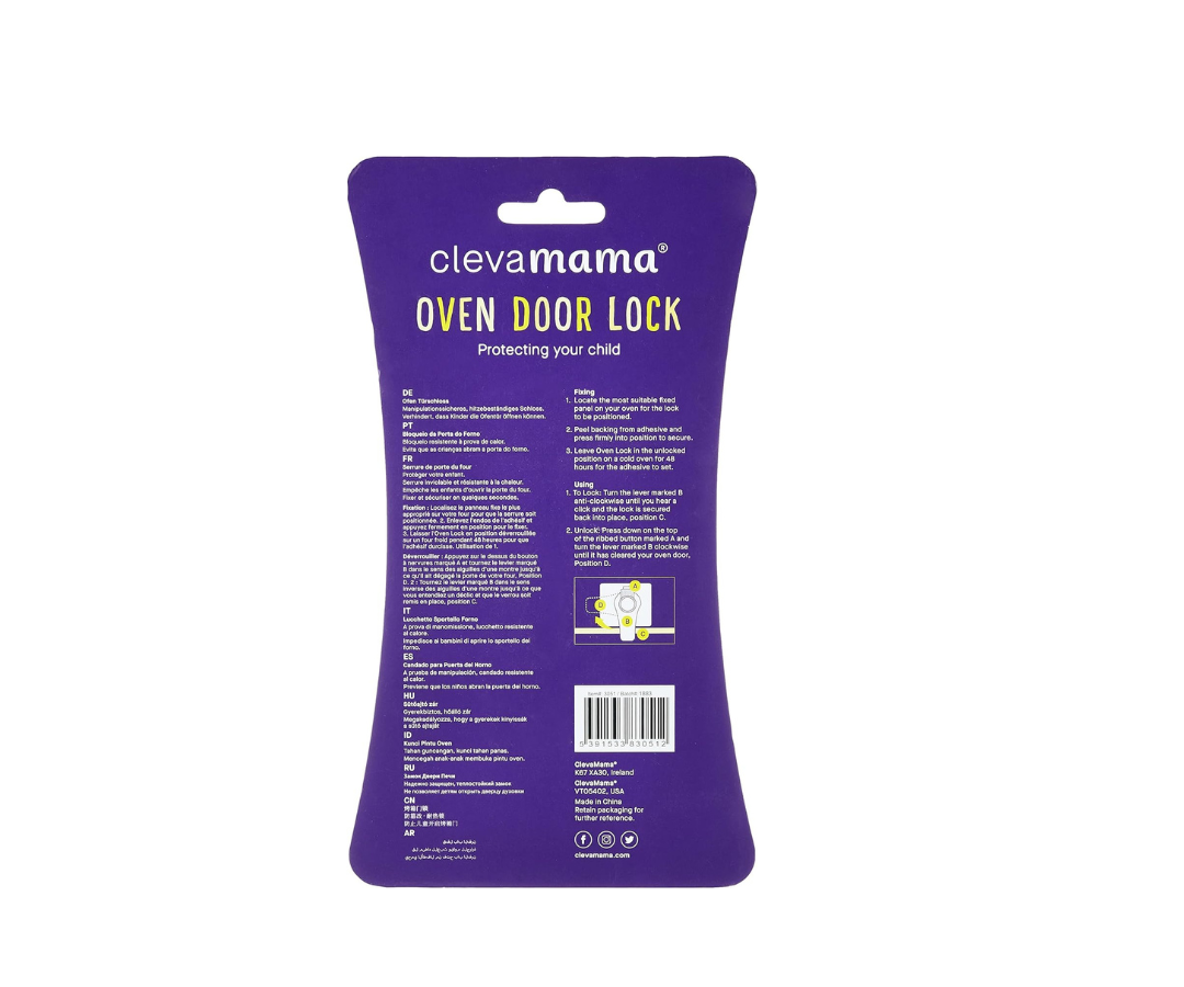 Seguro Para la Puerta Del Horno Clevamama
