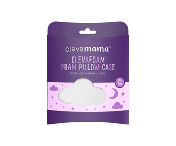 Funda Almohada Bebe -Blanca Clevemama