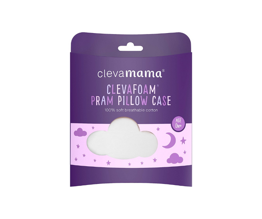 Funda Almohada Bebe -Blanca Clevemama