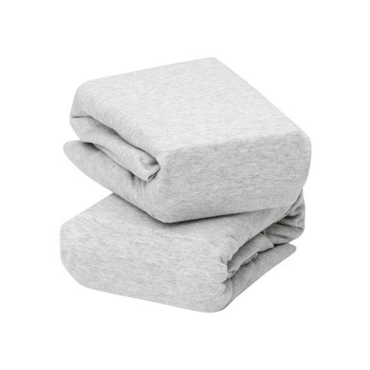 Sabana Ajustable Para Colecho 46x83x10 cm - 2 Pzs | Gris - Clevamama