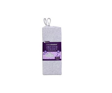 Sabana Ajustable Para Colecho Gris  2 PZS Clevamama