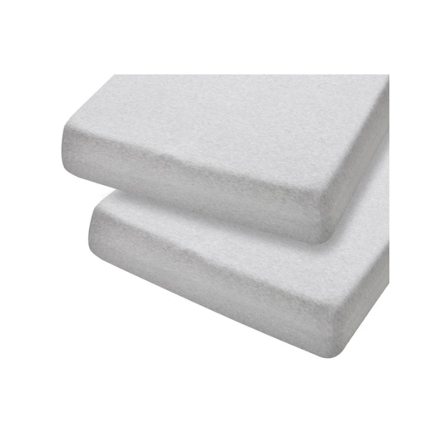 Sabana Ajustable Para Colecho 46x83x10 cm - 2 Pzs | Gris - Clevamama