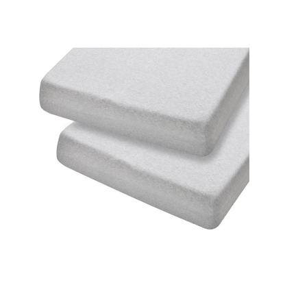 Sabana Ajustable Para Colecho 46x83x10 cm - 2 Pzs | Gris - Clevamama
