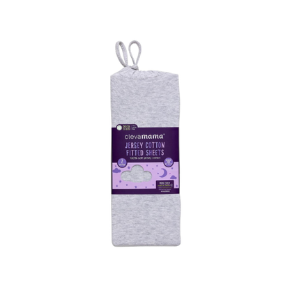 Sabana Ajustable Para Colecho 46x83x10 cm - 2 Pzs | Gris - Clevamama