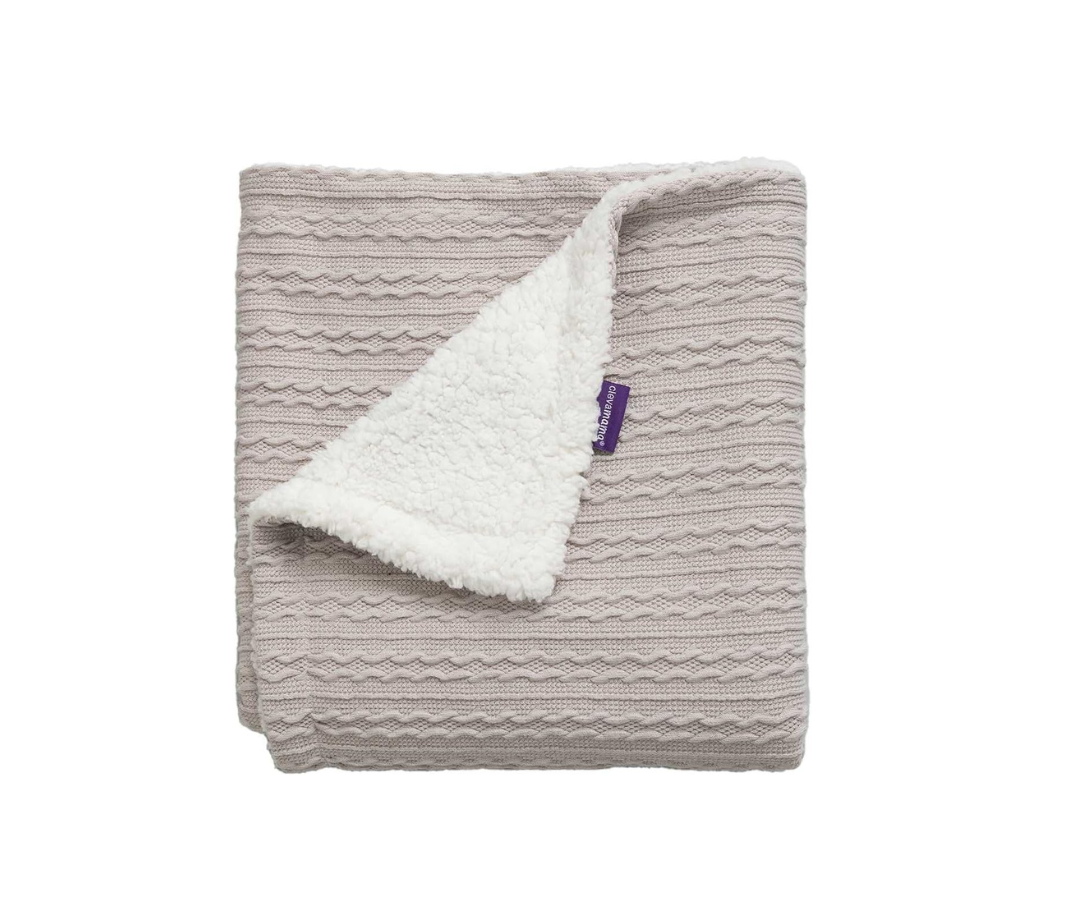 Cobija De Luxe Sherpa | Gris Clevamama