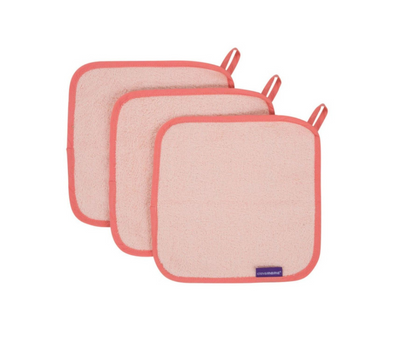 Set 3 Toallitas Coral Clevamama