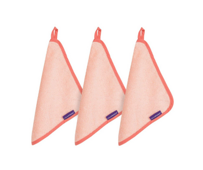 Set 3 Toallitas Coral Clevamama