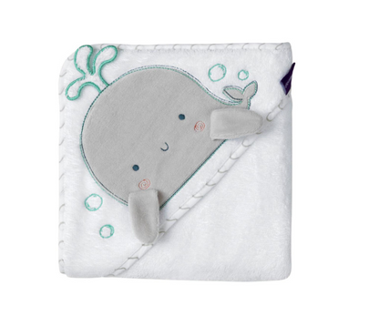 Toalla Con Capucha Gris Clevamama