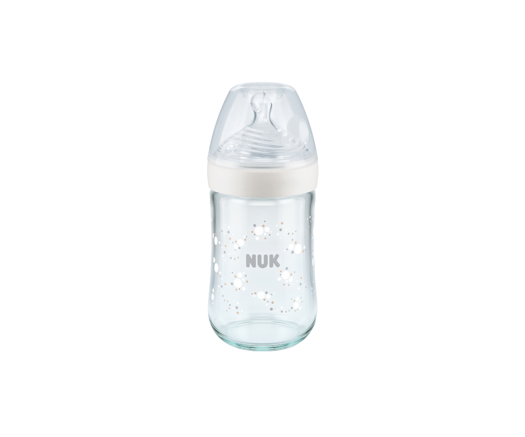 NUK BIBERON NATURE SENSE VIDRIO 240ML SURTI+