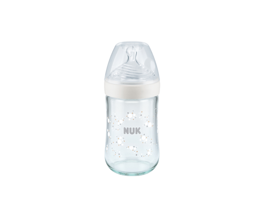 NUK BIBERON NATURE SENSE VIDRIO 240ML SURTI+
