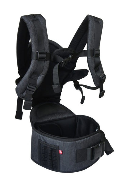 CANGURO HISPTER PLUS 3D CHARCOAL GREY MIAMILY