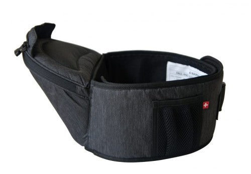 CANGURO HISPTER PLUS 3D CHARCOAL GREY MIAMILY