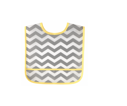 Baberos Pack X3 Con Bolsillo | Amarillo  Hudson Baby