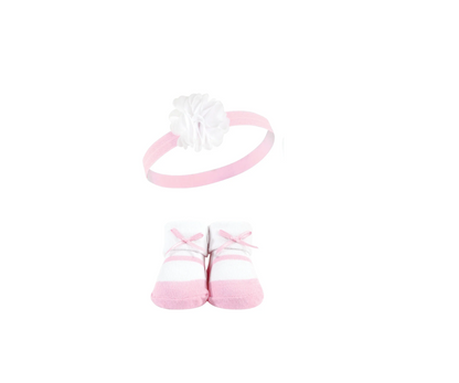Set x 6 Lazos Para Cabeza Con Medias | Rosado Luvable Friends