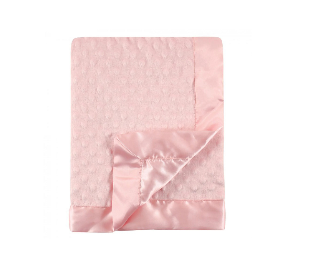Cobija Térmica Con Cinta Borde de Satín | Rosa  Hudson Baby