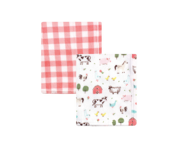 Cobija Fleece Animales de la Granja x2 Hudson Baby