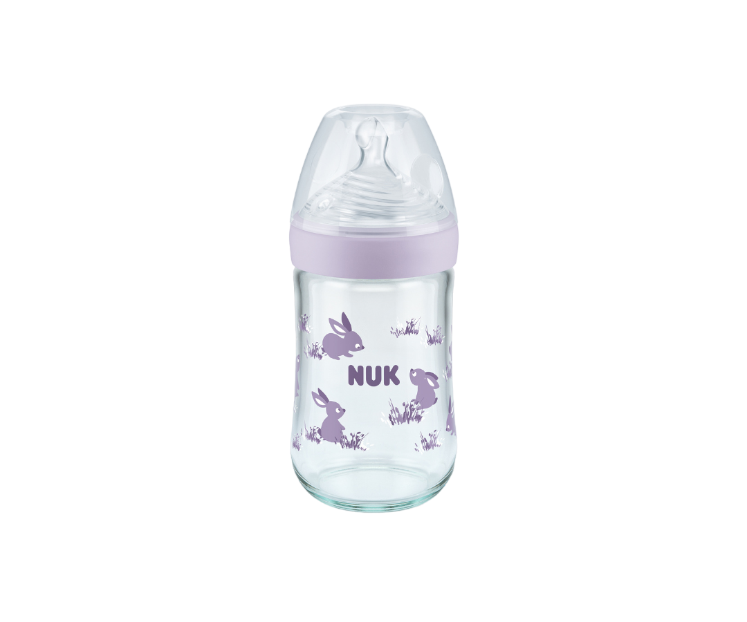NUK BIBERON NATURE SENSE VIDRIO 240ML SURTI+
